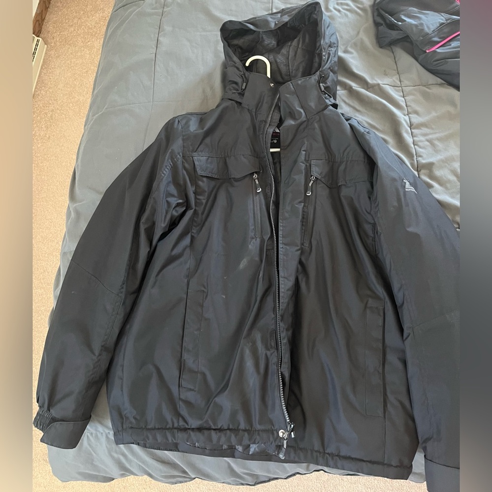 Large Black Zeroxposur Jacket